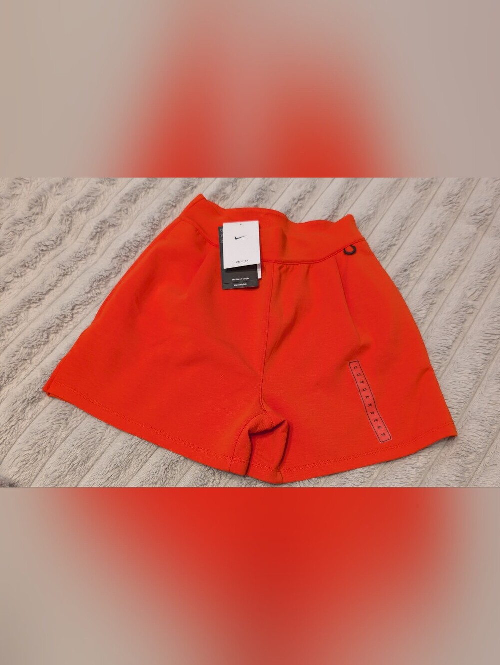 Nike Women’s Bright Orange Athletic Shorts Sz: XS NWT